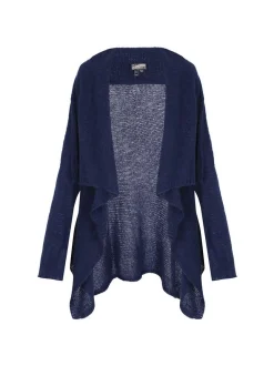 Dreimaster Damen Strickjacke in marine