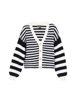 Dreimaster Damen Strickjacke in marine