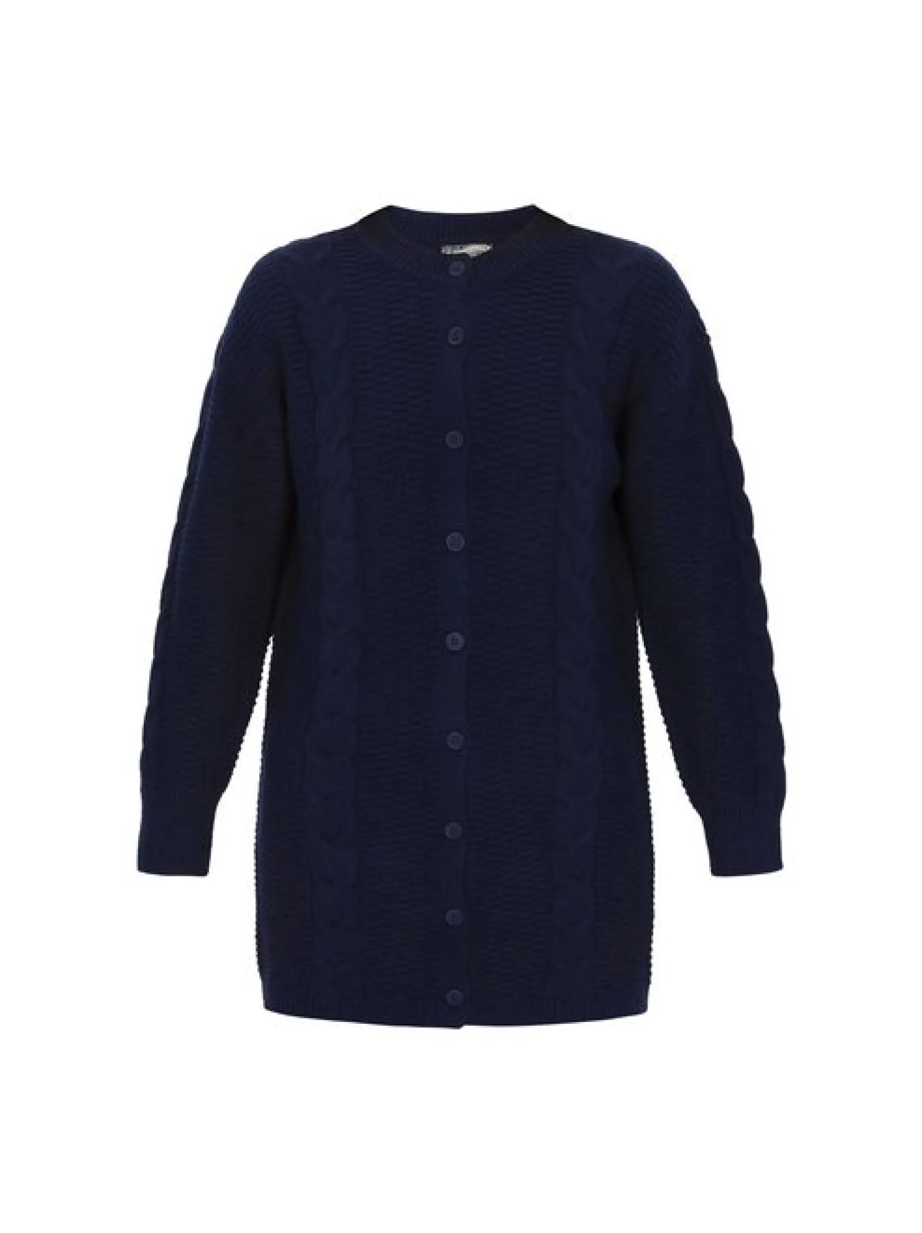 Dreimaster Damen Strickjacke in marine