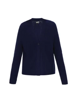 Dreimaster Damen Strickjacke in marine