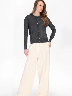 Dreimaster Damen Strickjacke in marine