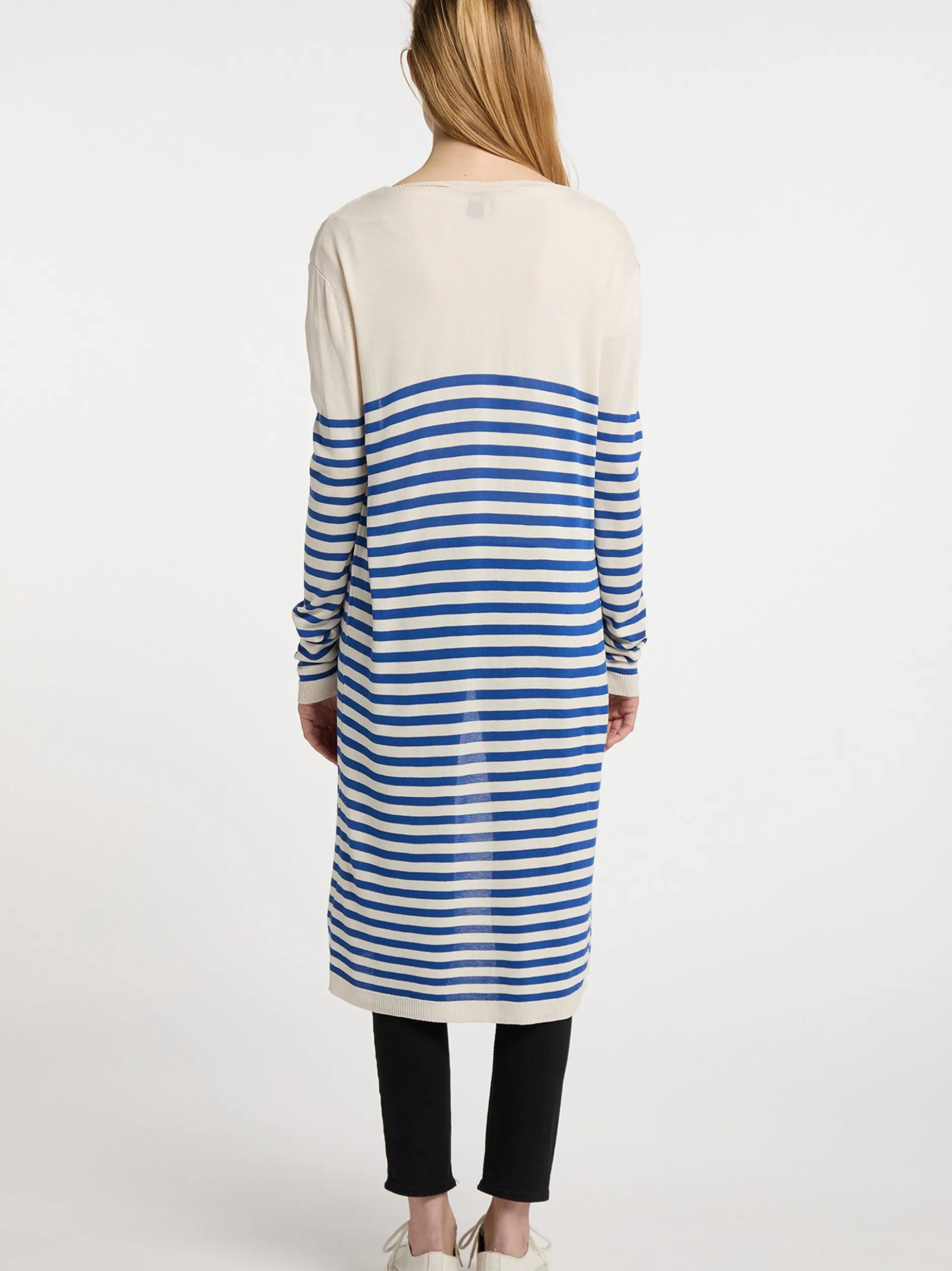 Dreimaster Damen Strickjacke in blau
