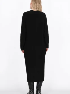 Dreimaster Damen Strickjacke in schwarz