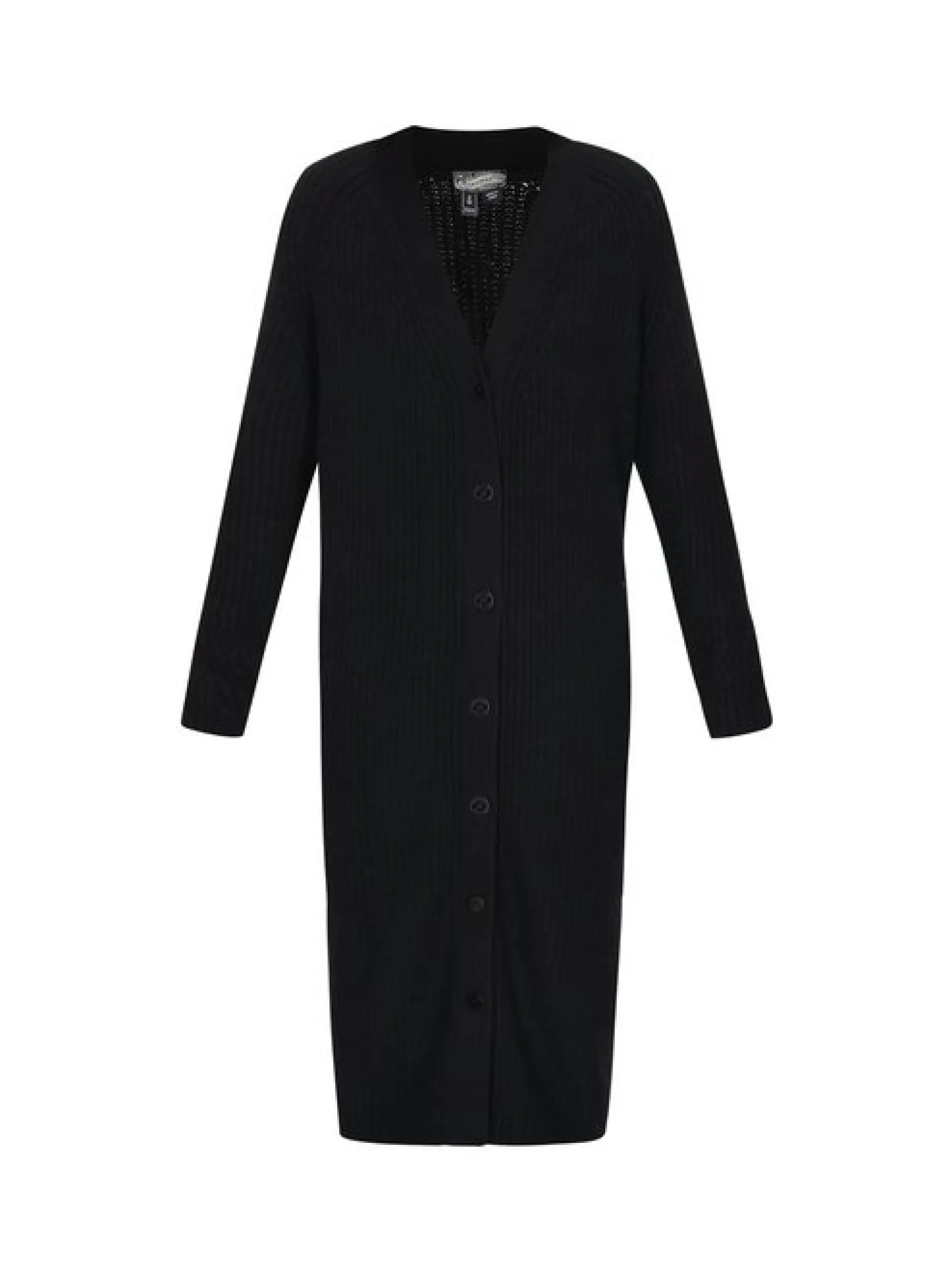 Dreimaster Damen Strickjacke in schwarz