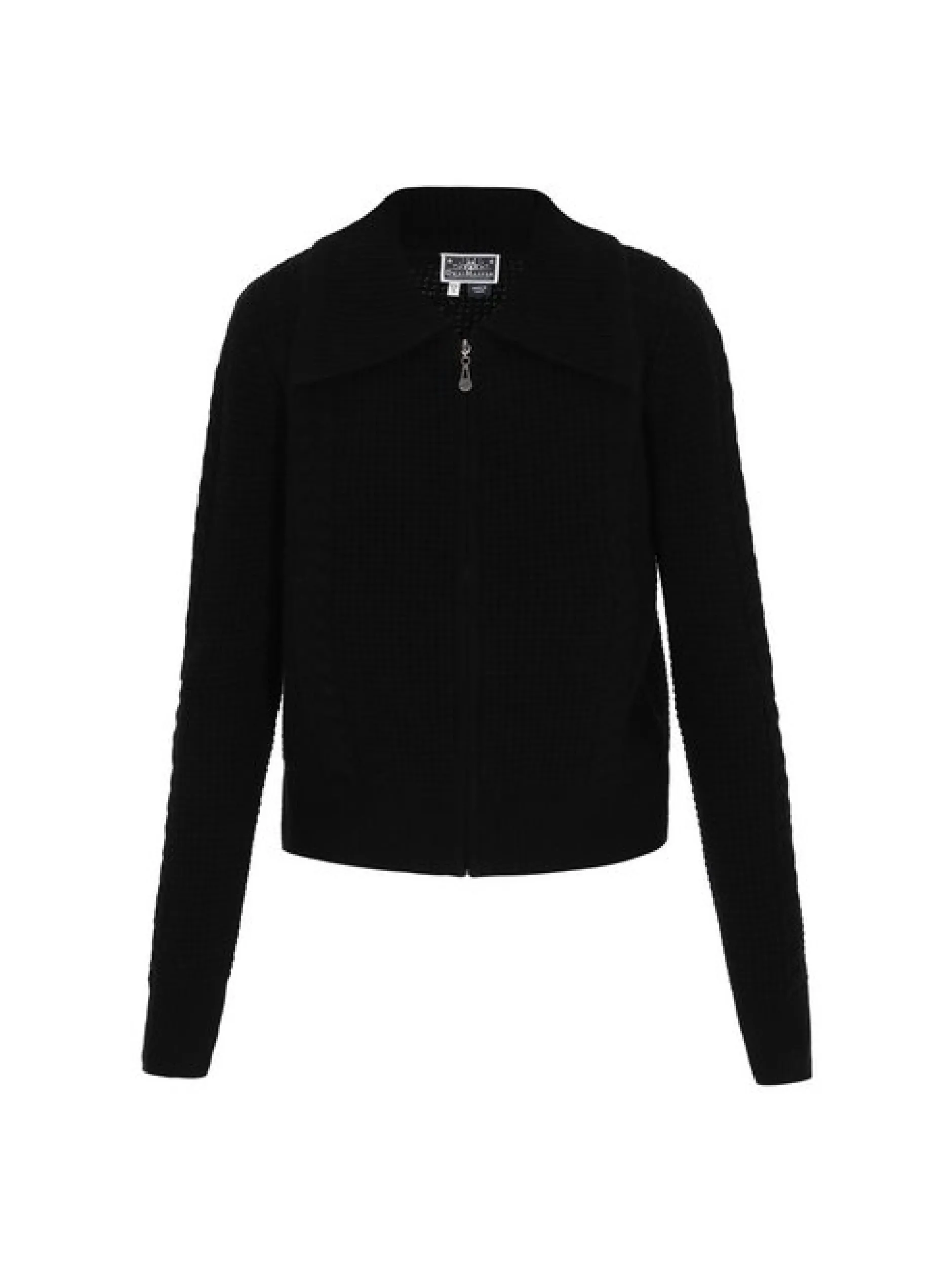 Dreimaster Damen Strickjacke in schwarz