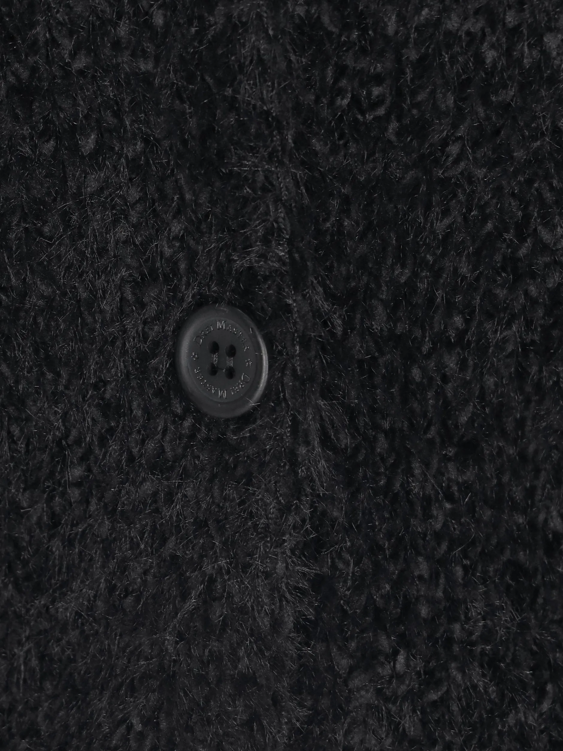 Dreimaster Damen Strickjacke in schwarz