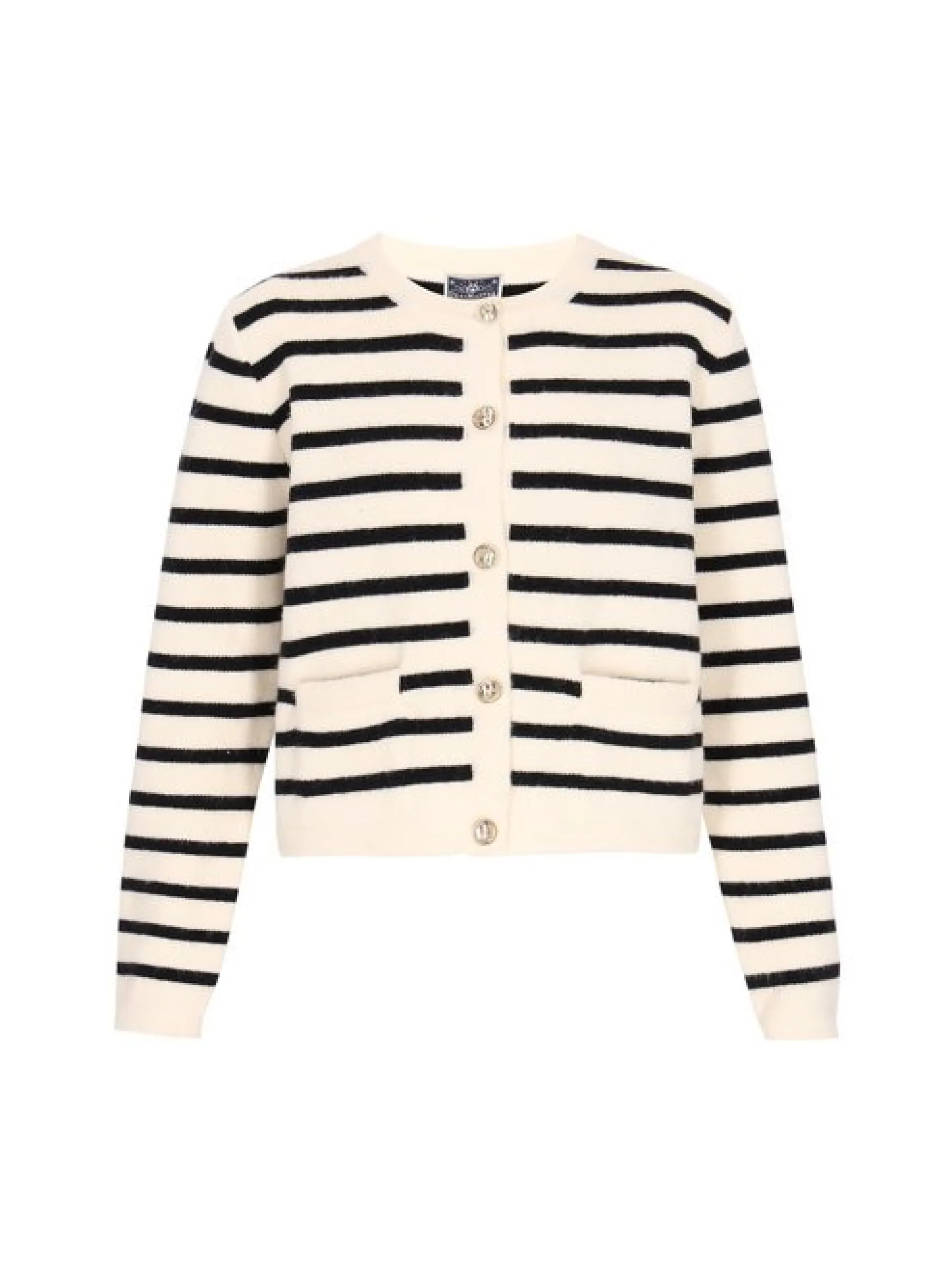 Dreimaster Damen Strickjacke in beige