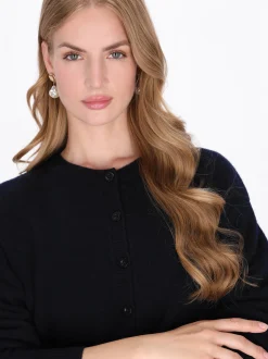 Dreimaster Damen Strickjacke in marine