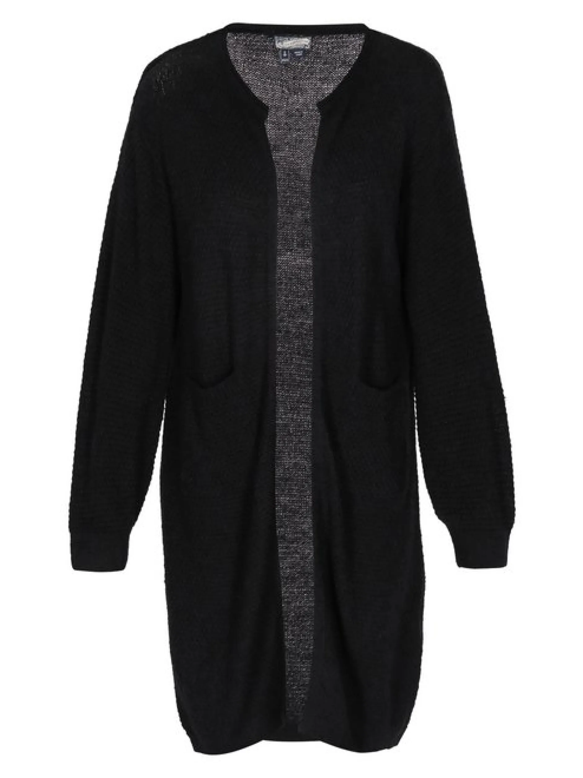 Dreimaster Damen Strickjacke in schwarz