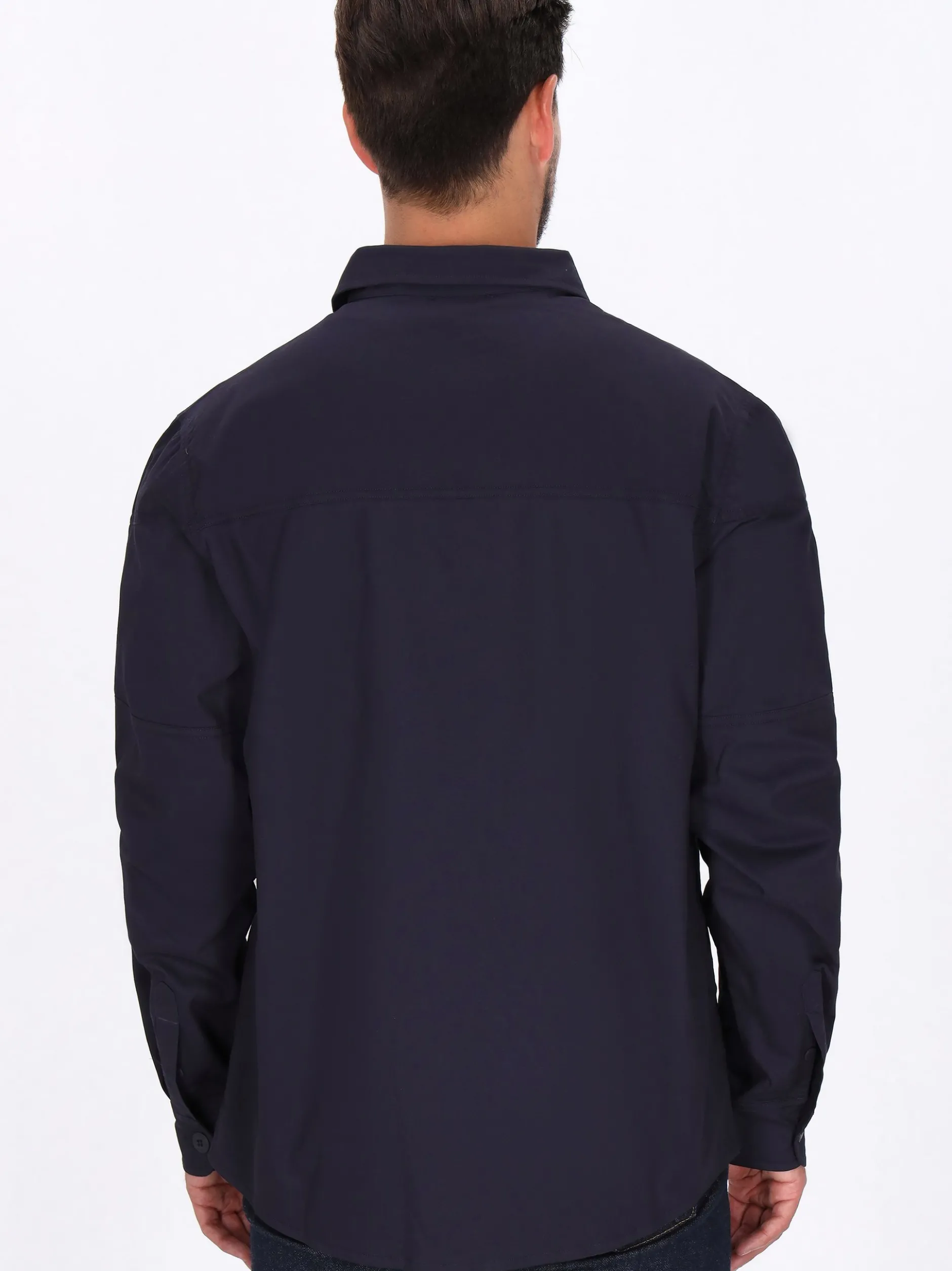 Dreimaster Herren Hemd in blau