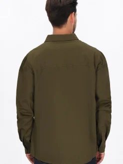 Dreimaster Herren Hemd in grün