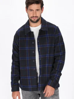 Dreimaster Herren Hemd in marine