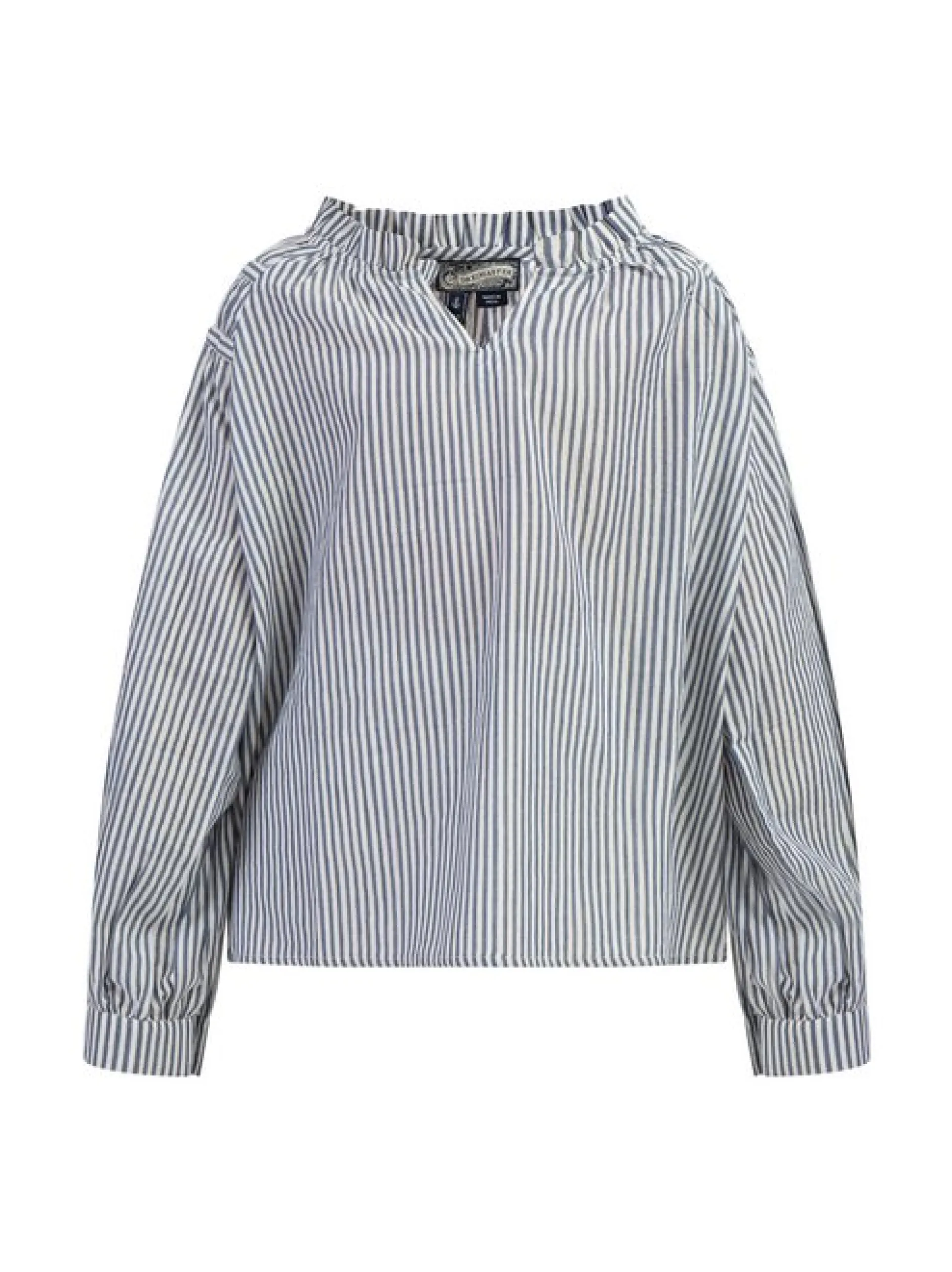Dreimaster Mädchen Bluse in marine