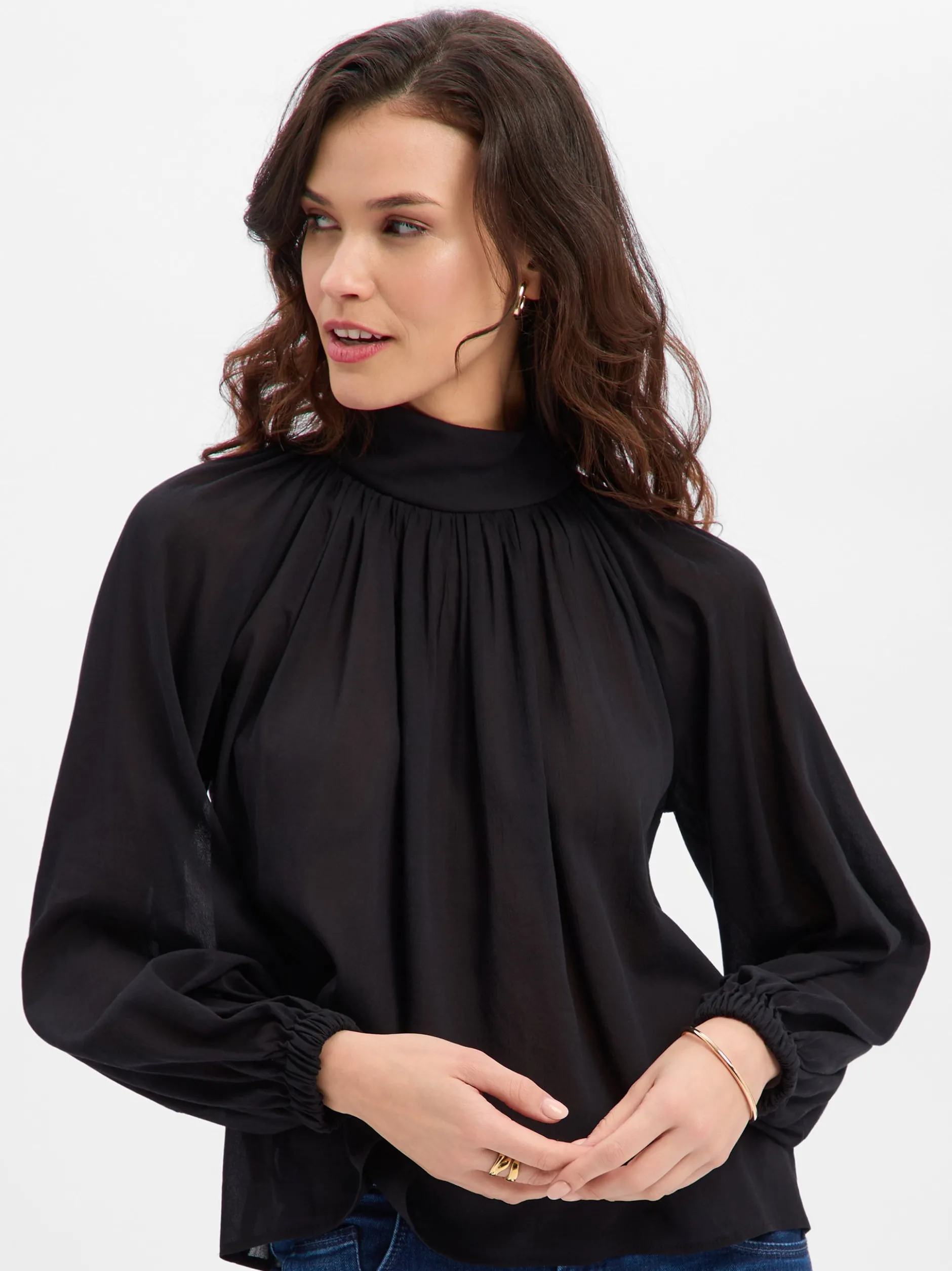Drykorn Damen Blusenshirt - Dumonda in schwarz