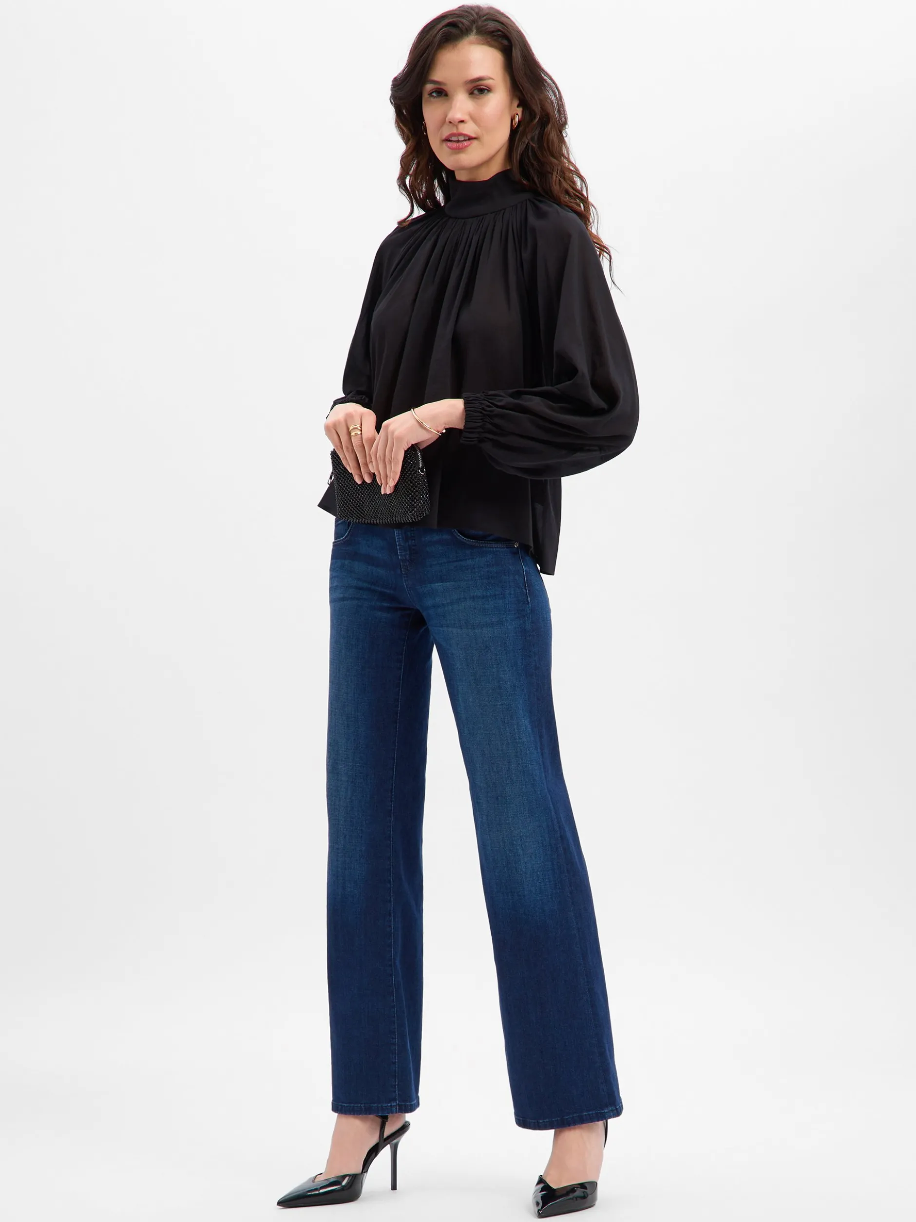 Drykorn Damen Blusenshirt - Dumonda in schwarz