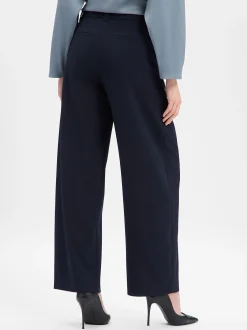 Drykorn Damen Bundfaltenhose - Unpack in marine