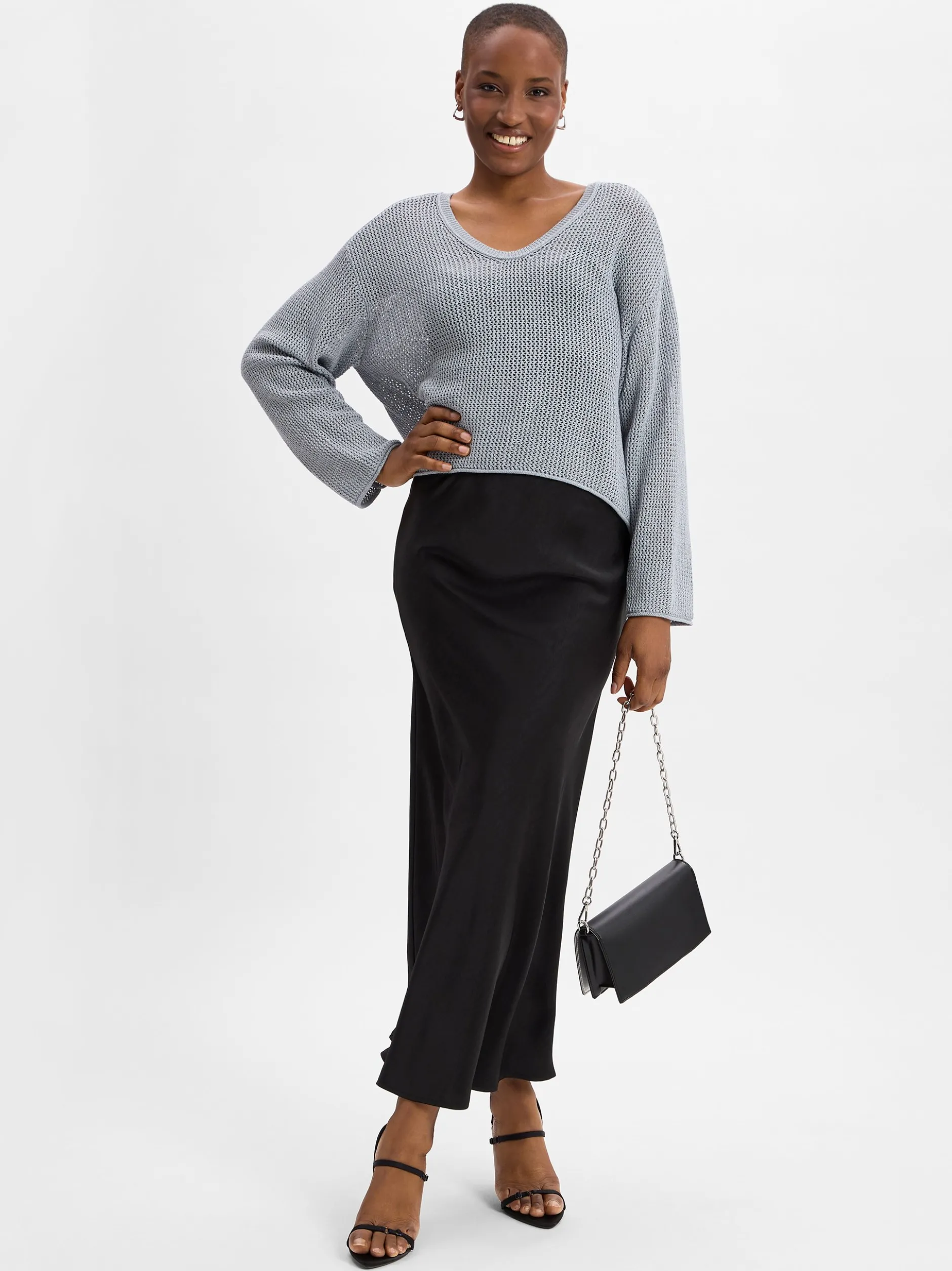 Drykorn Damen Lochstrick-Pullover - Somaija in beige