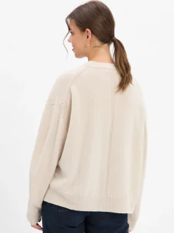 Drykorn Damen Schurwoll-Pullover - Liziela in beige