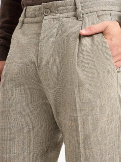 Drykorn Herren Hose - Chasy in melange braun