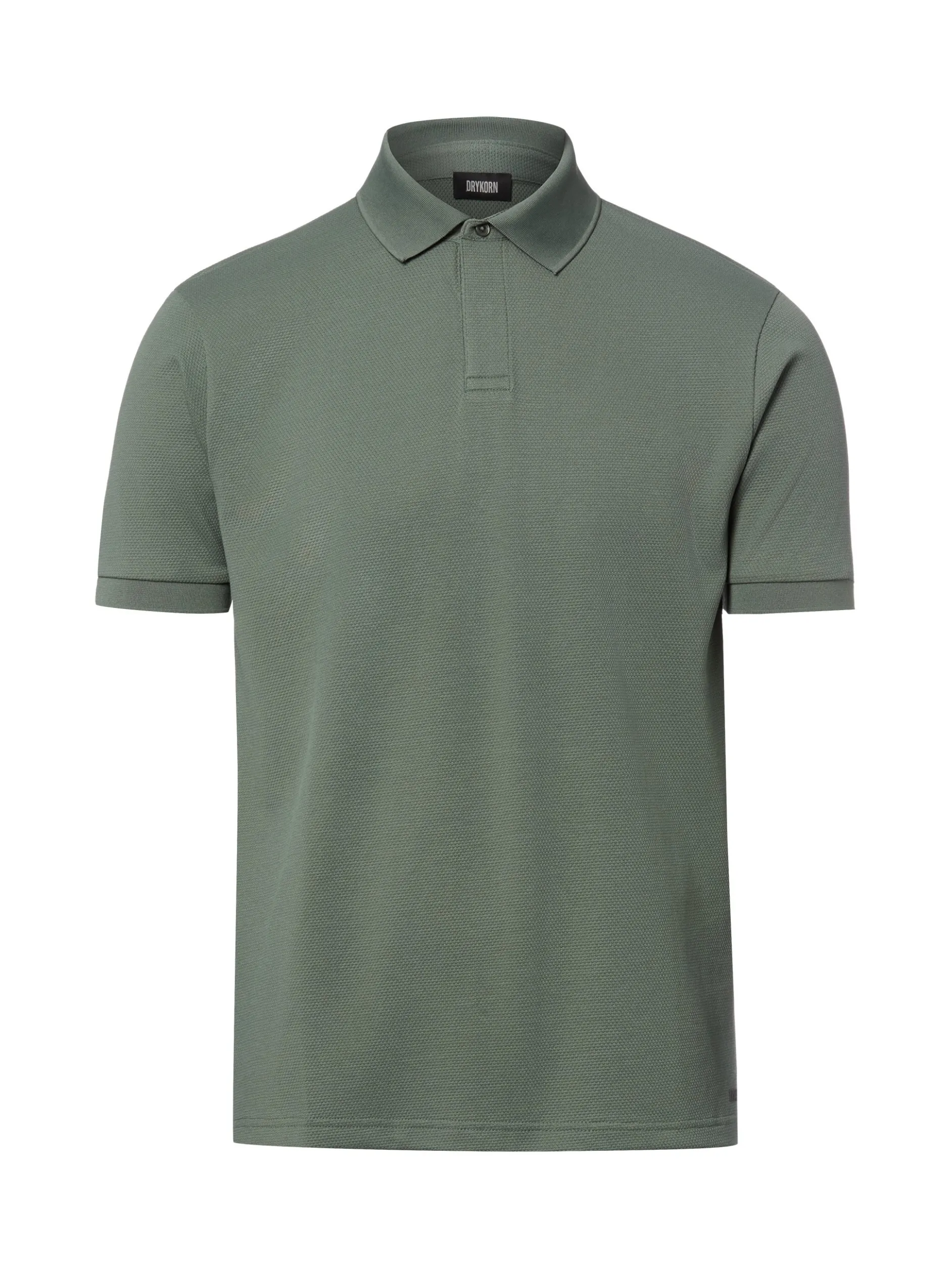 Drykorn Herren Poloshirt - Santos in schilf