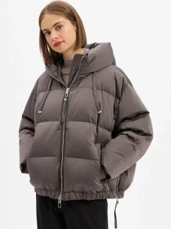 DUNO Damen Daunenjacke - Heka in taupe