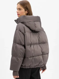 DUNO Damen Daunenjacke - Heka in taupe