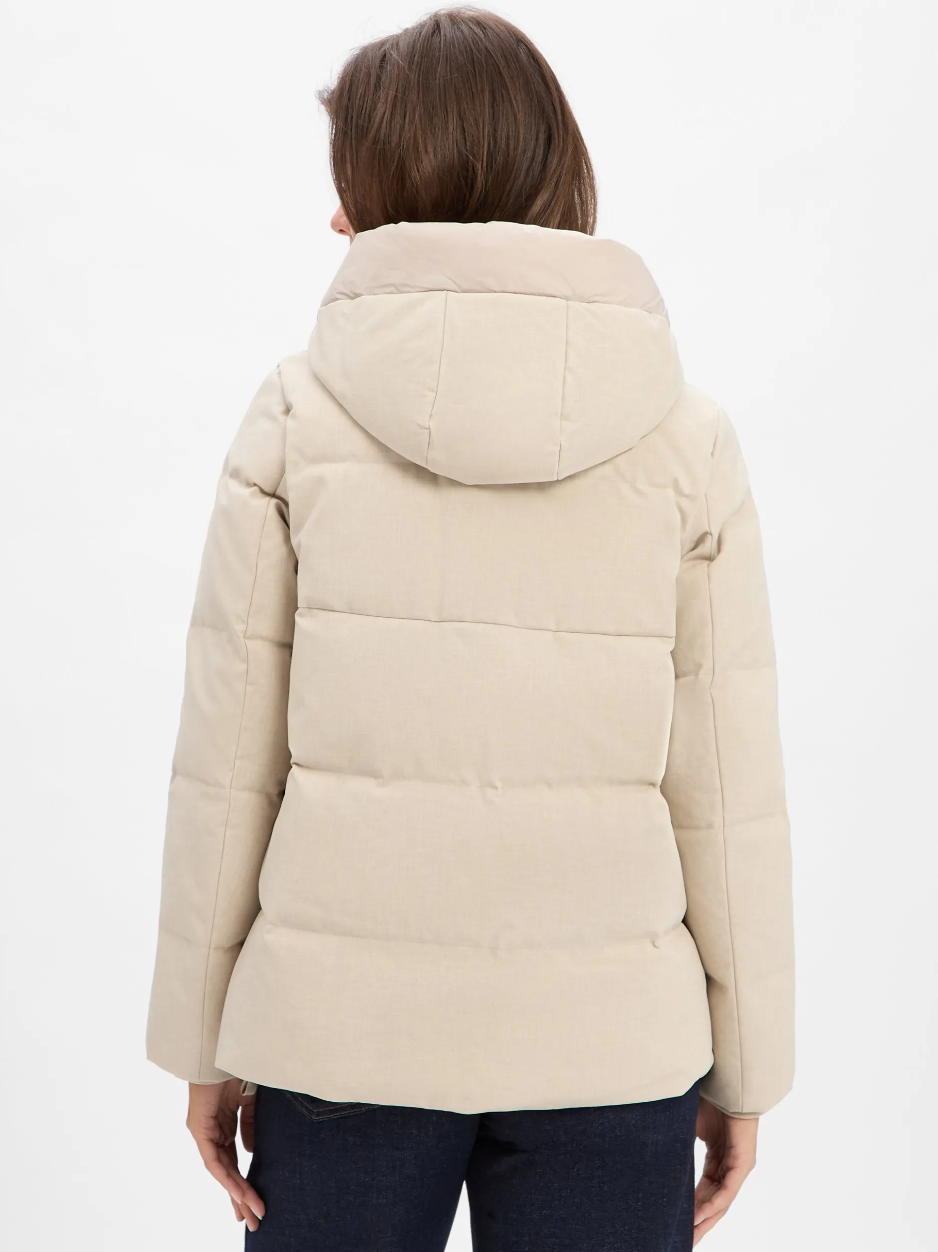 DUNO Damen Daunenjacke - Lottie Soraga in beige