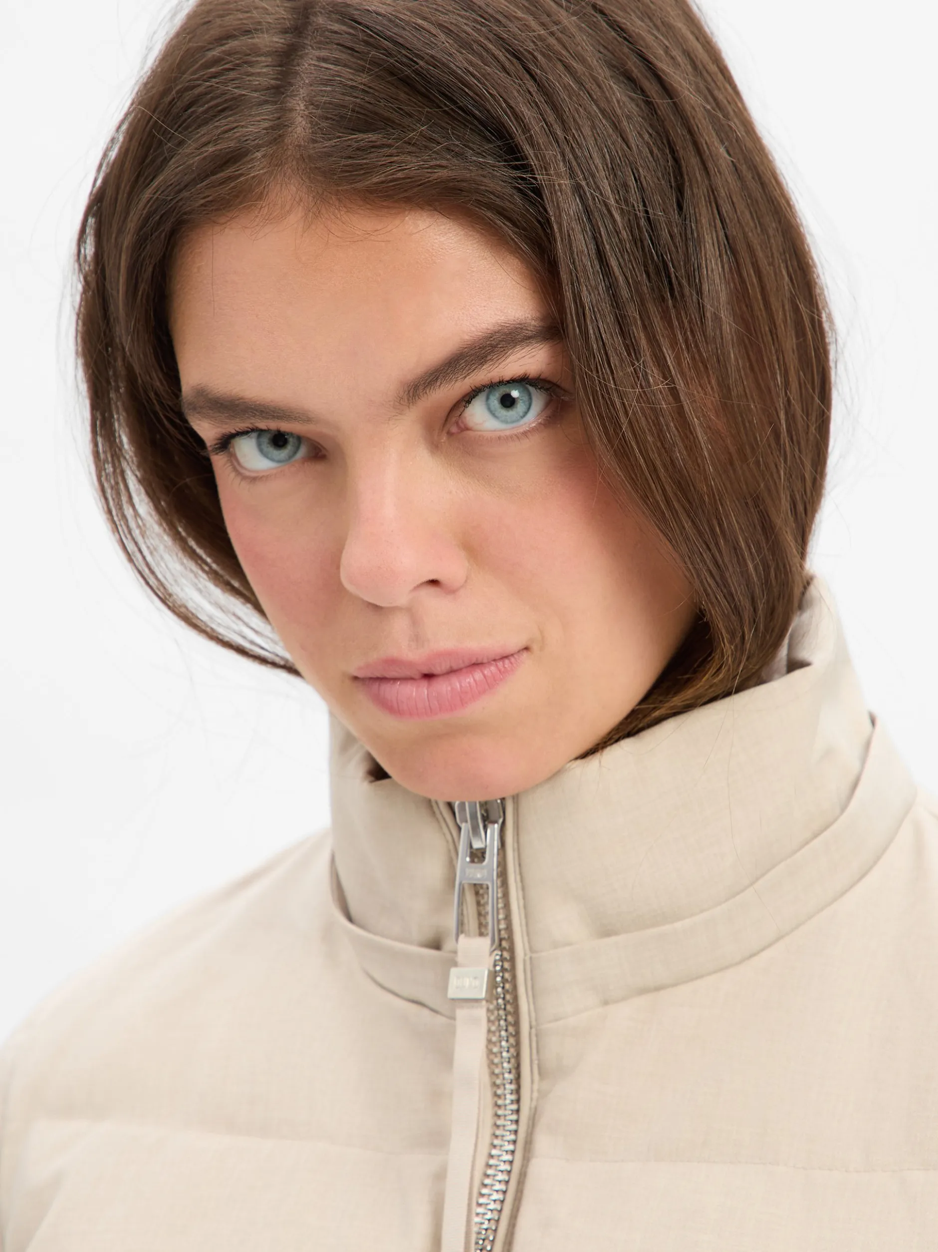 DUNO Damen Daunenjacke - Lottie Soraga in beige