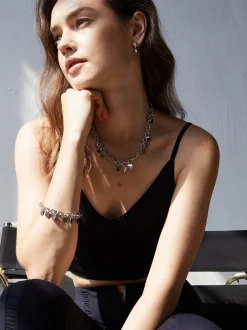Echtzeit Damen Halskette - Endless Love in silber