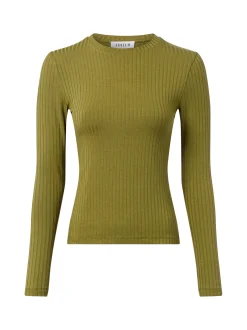 EDITED Damen Langarmshirt - Ginger in erbse