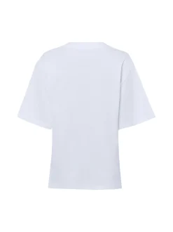 EDITED Damen T-Shirt - Xia in weiß pink - Ärmel: kurzarm
