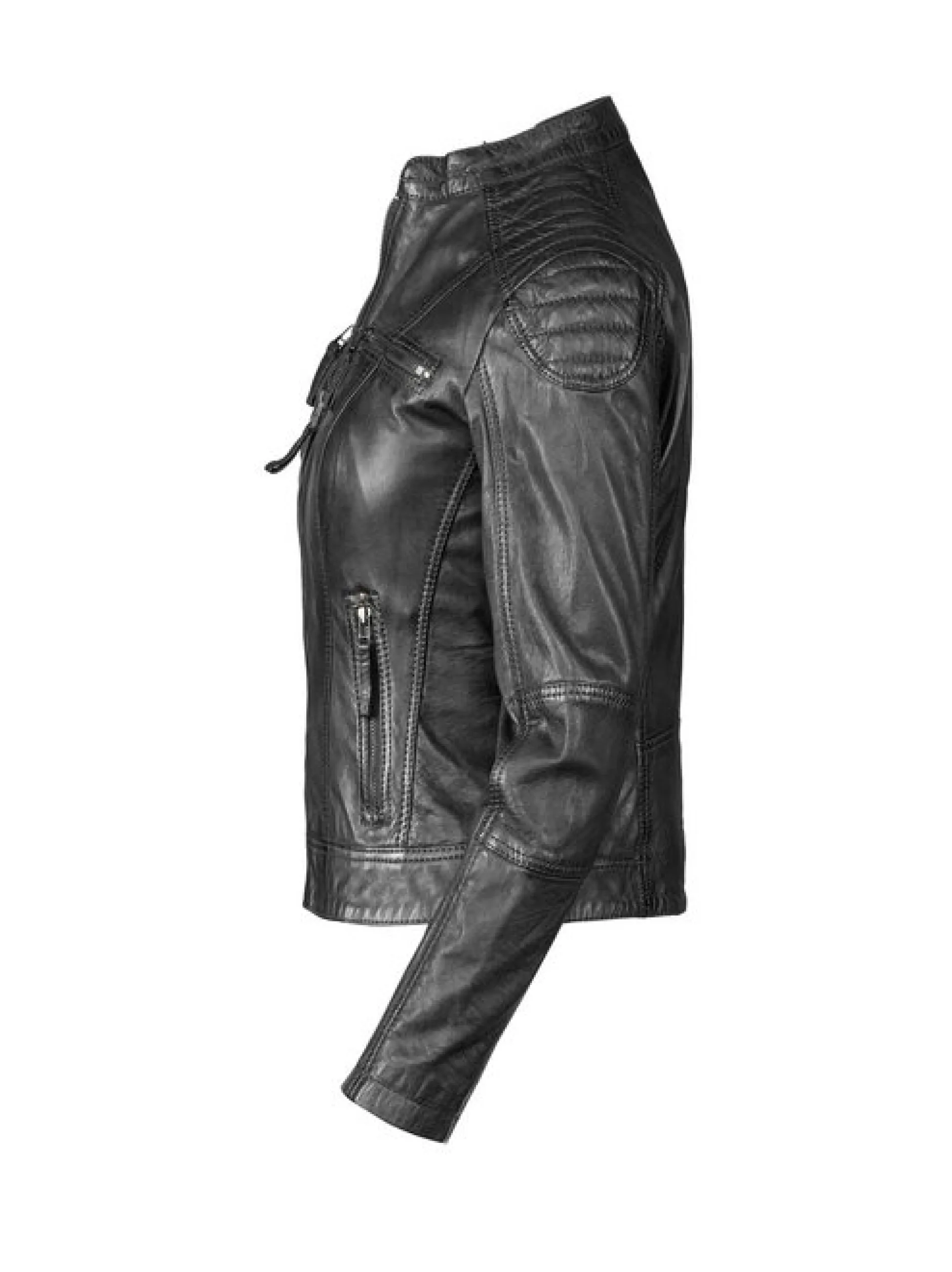 7 eleven Damen Lederjacke - SEBASTIA in schwarz