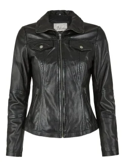 7 eleven Damen Lederjacke - SEPRIA in schwarz