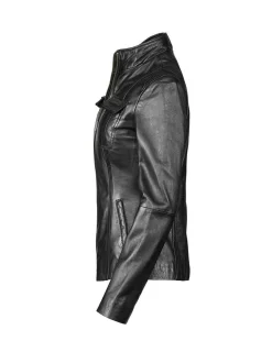7 eleven Damen Lederjacke - SESALOME in schwarz