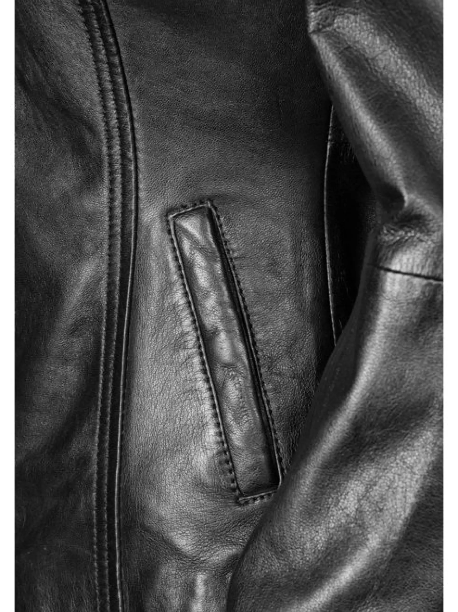 7 eleven Damen Lederjacke - SESALOME in schwarz