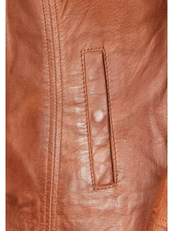 7 eleven Damen Lederjacke - SETAMMY in braun