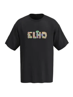 Elho Damen Shirt in schwarz - Ausschnitt: Rundhals