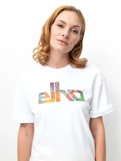 Elho Damen T-Shirt INNSBRUCK in weiß - Ärmel: kurzarm