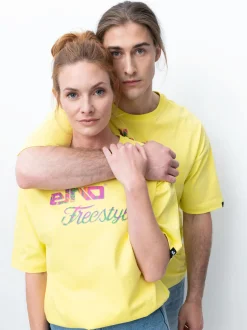 Elho Herren Unisex T-Shirt CLIFF in gelb