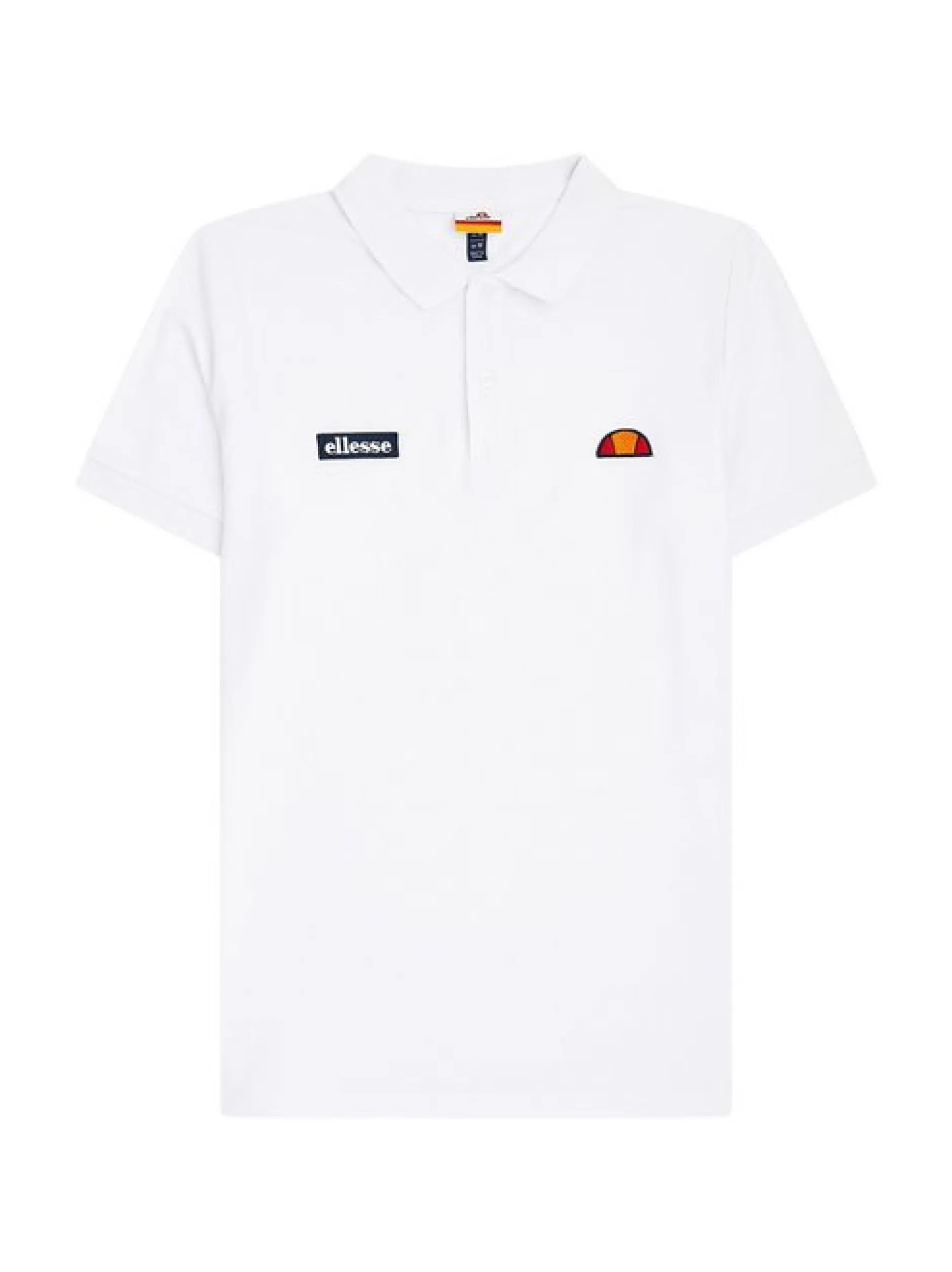 ellesse Herren Poloshirt in weiß - Ärmel: kurzarm
