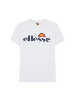ellesse Herren T-Shirt 1er Pack in weiß - Ärmel: kurzarm