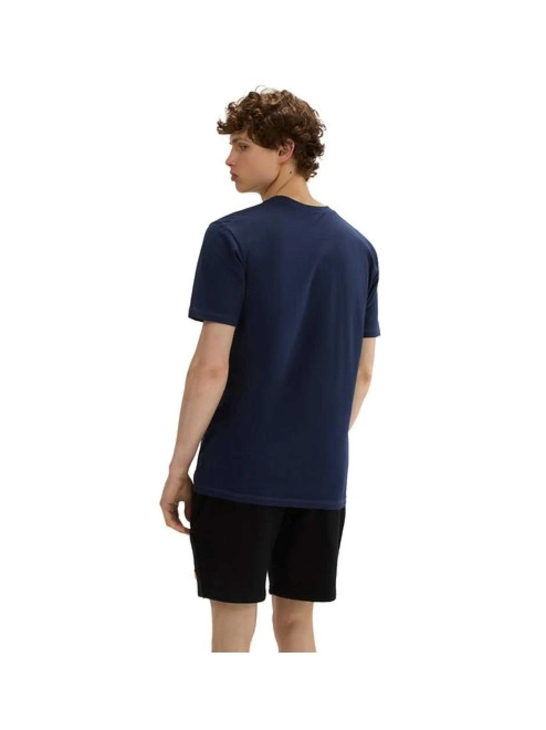ellesse Herren T-Shirt in blau - Ausschnitt: Rundhals