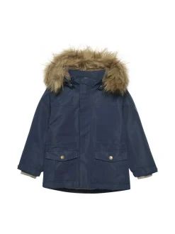 En Fant Mädchen Winterjacke - ENJacket in blau