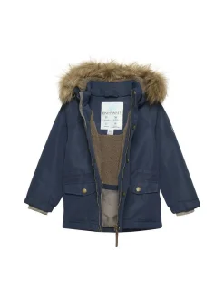 En Fant Mädchen Winterjacke - ENJacket in blau