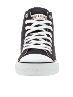 Ethletic Unisex Canvas Sneaker in schwarz