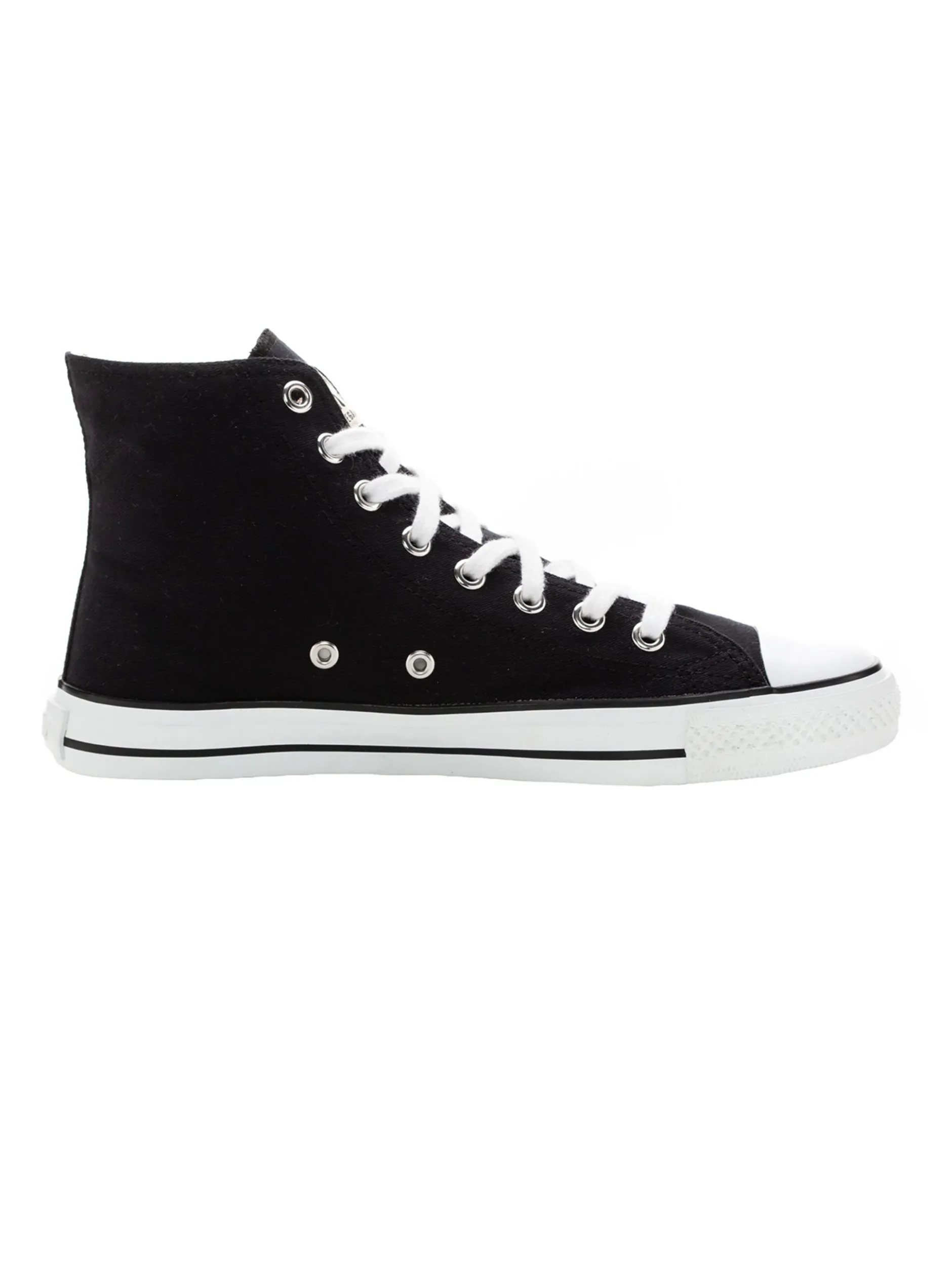 Ethletic Unisex Canvas Sneaker in schwarz