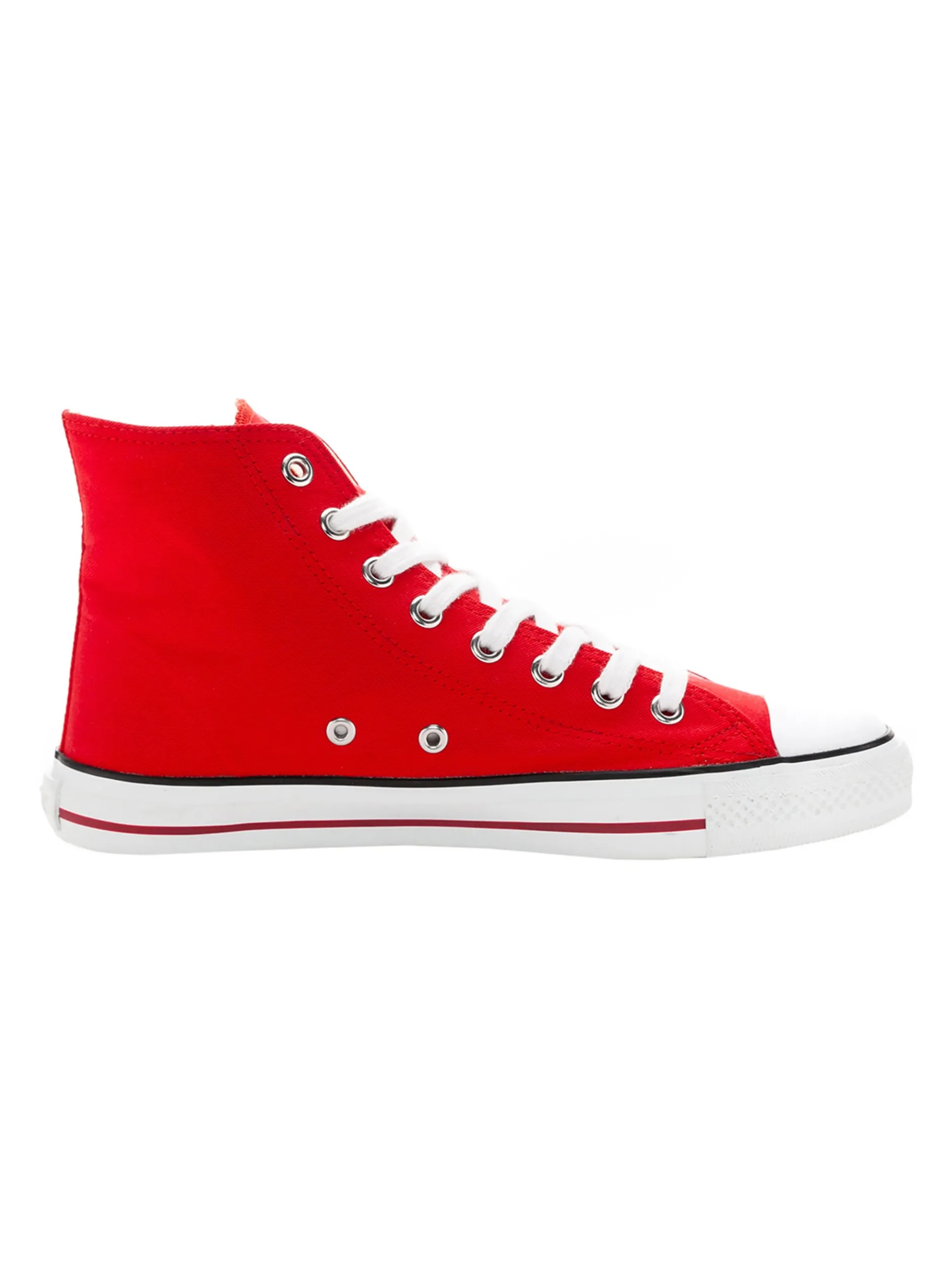 Ethletic Unisex Canvas Sneaker in rot
