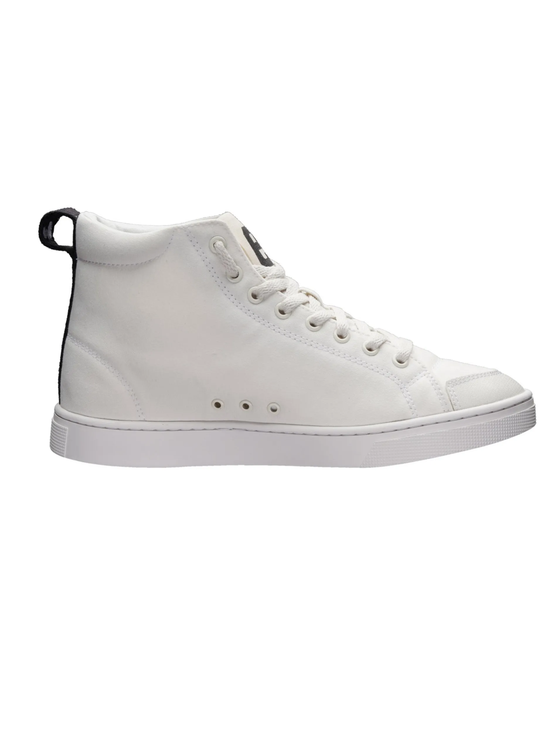 Ethletic Unisex Canvas Sneaker in weiß - 0 cm Absatz