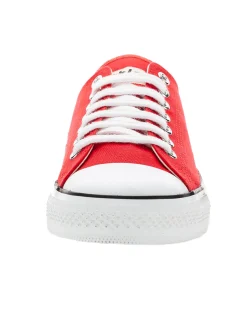 Ethletic Unisex Sneaker in rot - 0 cm Absatz