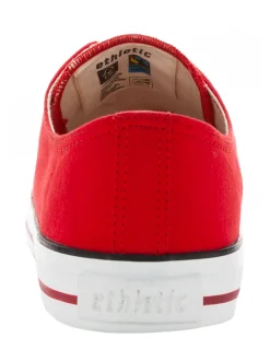 Ethletic Unisex Sneaker in rot - 0 cm Absatz